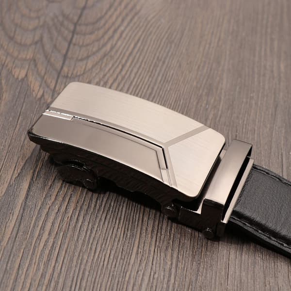 Midjebälten Läderbälten automatisk spänne 4 4
