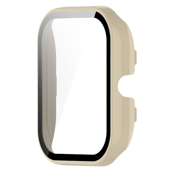 For Amazfit GTS 4 Mini PC-veske+herdet glass HVIT white