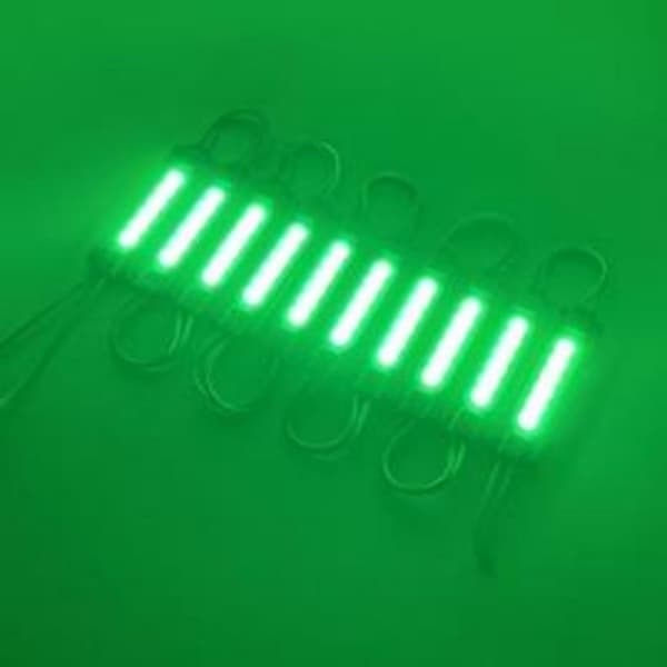 10 STK LED Modul COB Lys BLÅ 24V BLÅ 24V blue 24V