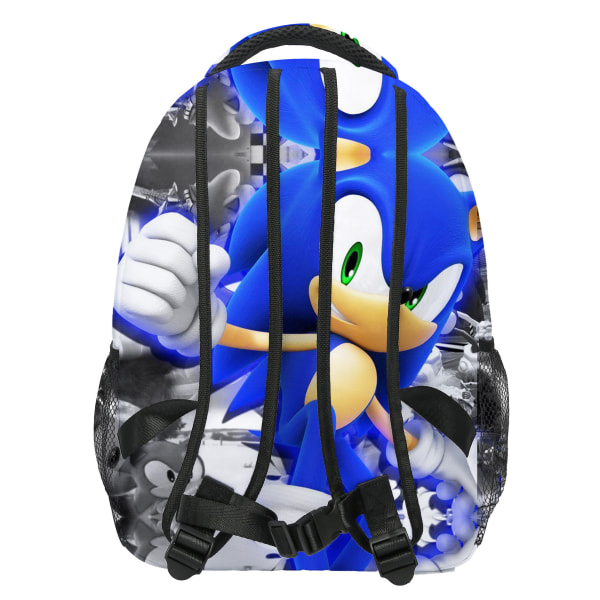 2024 Ny Sonic Backpack Skolväska 2