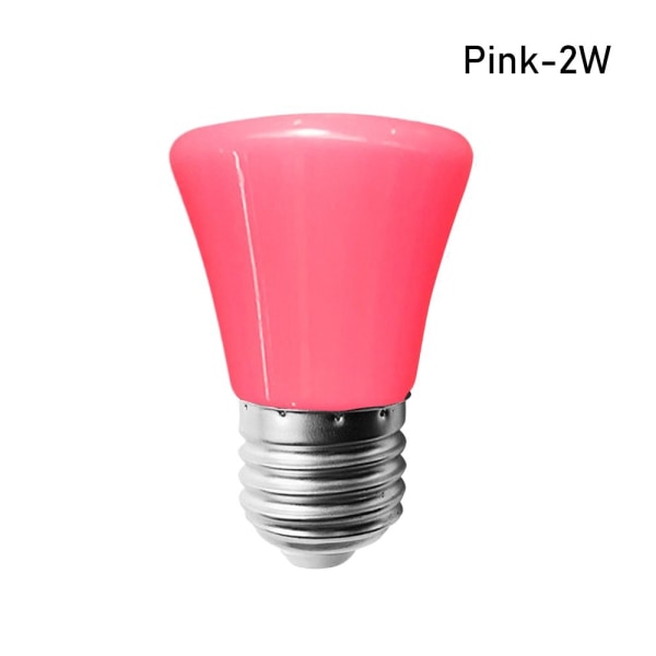 LED-pære Flush Mushroom Lamp PINK-2W PINK-2W Pink-2W