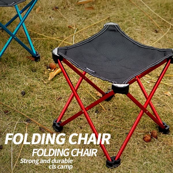 Fällstol Stall Picknickstol RÖD Red