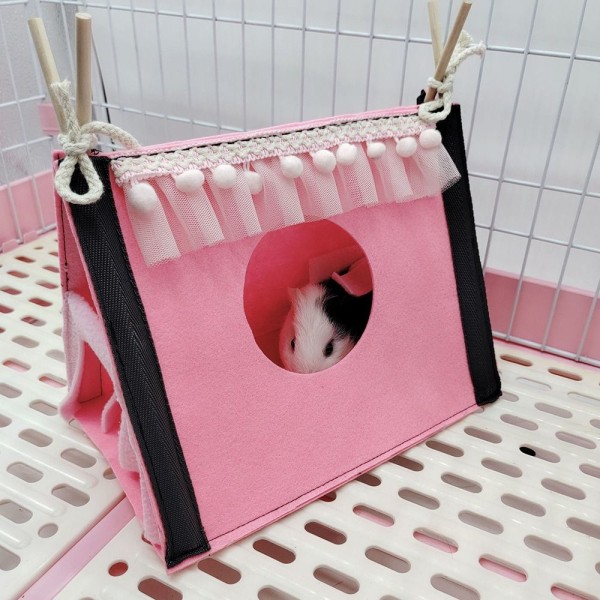 Pet Nest Small Animals Bed PINK Pink
