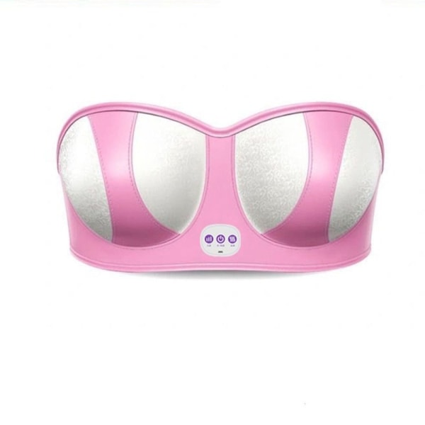 Elektrisk brystmassager Brystvarmestimulator PINK pink