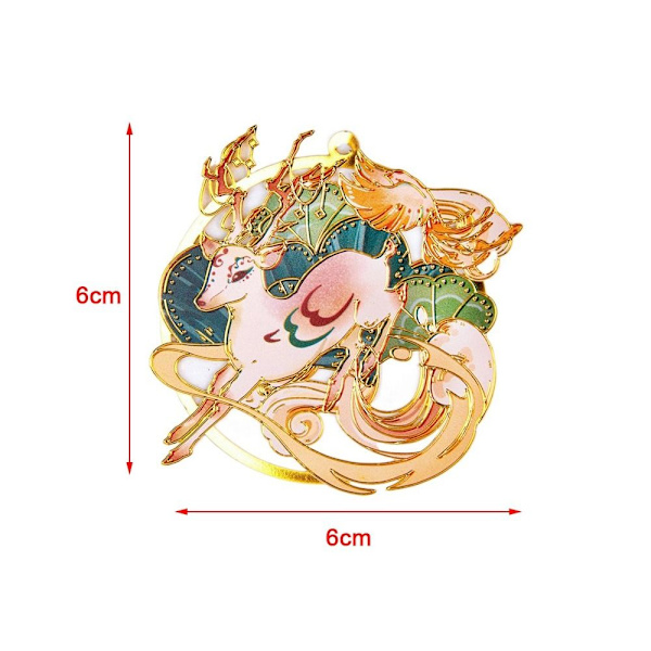 Metal Bookmark Animal Bookmark STIL 1 STIL 1 Style 1