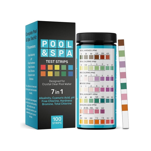 Klordip teststrimler PH testpapir SPA teststrimler