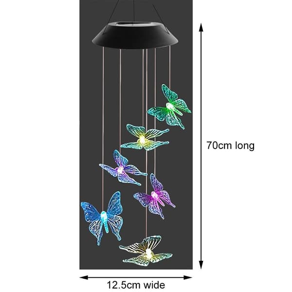 LED Hummingbird Lights Wind Chime 2 2 2