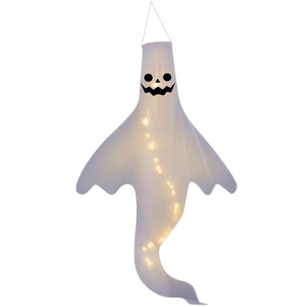 Halloween Dekoration Spöke Vindtunnel Plats Layout Rekvisita Hängande Spöke