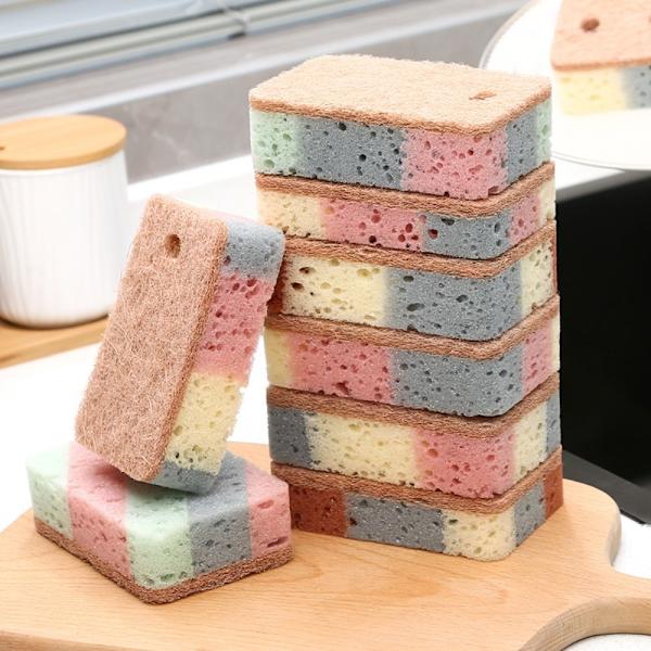 5 kpl Cleaning Sponge Rub Sponge Rub Sponge Block