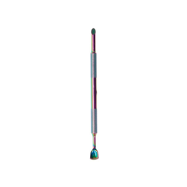 Horseshoe Nail Cuticle Pusher Itsekiinnittyvä hiekkahiutale Multicolor-2pcs
