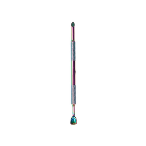 Horseshoe Nail Cuticle Pusher Selvklæbende Sand Flake Multicolor-2pcs