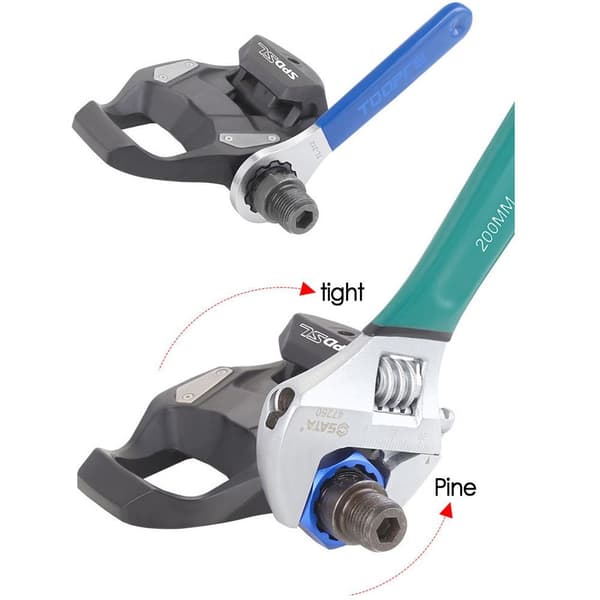 1/2 stk. Cykelpedal Demontering Installation Afmontering Supplies 2pcs