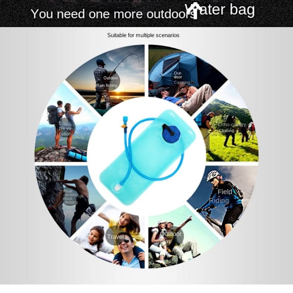 Hydration Packs Vandblærepose 2L-A 2L-A 2L-A