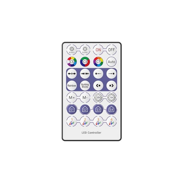 Led musikkkontroller Bluetooth APP-kontroller RGB-lys