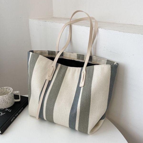 Mulepose Tasker Skuldertaske HVID white