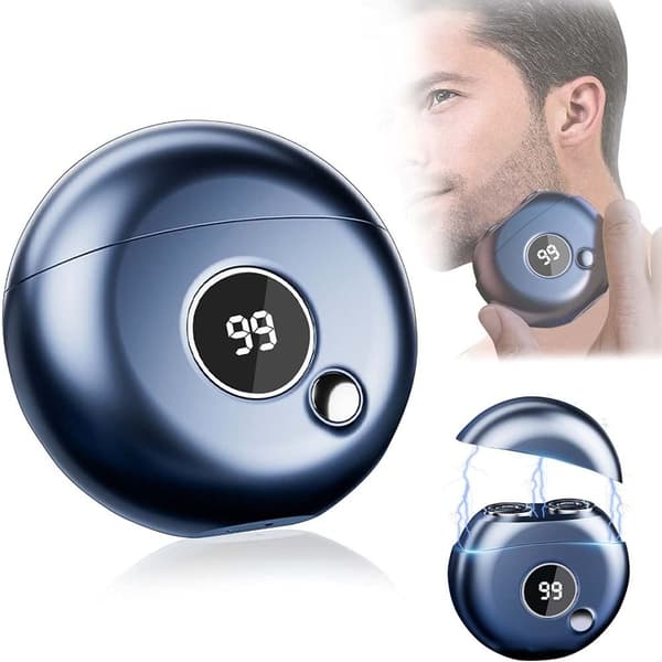 Mini-Shave Electric Razor BLÅ Blue
