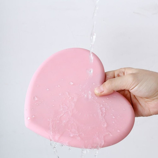 Silikoni Mat Cup Coasters RED red