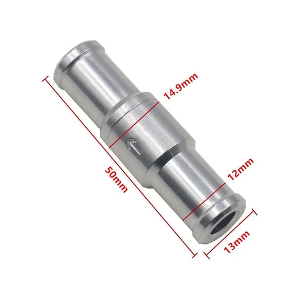 2 st Kontrollventil Envägsventil 12MM 12mm