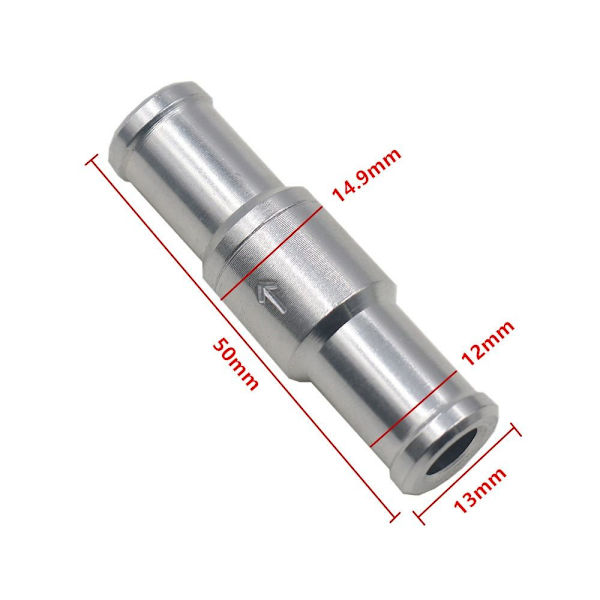 2 stk. Kontrolventil Envejsventil 12MM 12mm