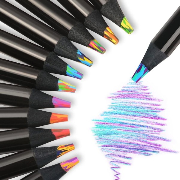 8/12 väriä värikynä Rainbow ydinkynä 12 VÄRIÄ 12 VÄRIä 12 Colors