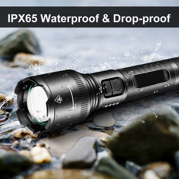 Lommelygte Camping Light Strong Light Torch