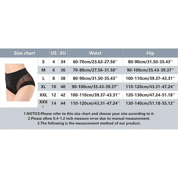 Damtrosor Invisible Seamless Brief Bikini SVART M black M