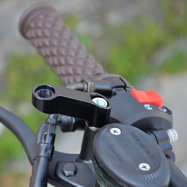 Spejlmontering Adapter Motorcykel Rearview Extension BLÅ blue