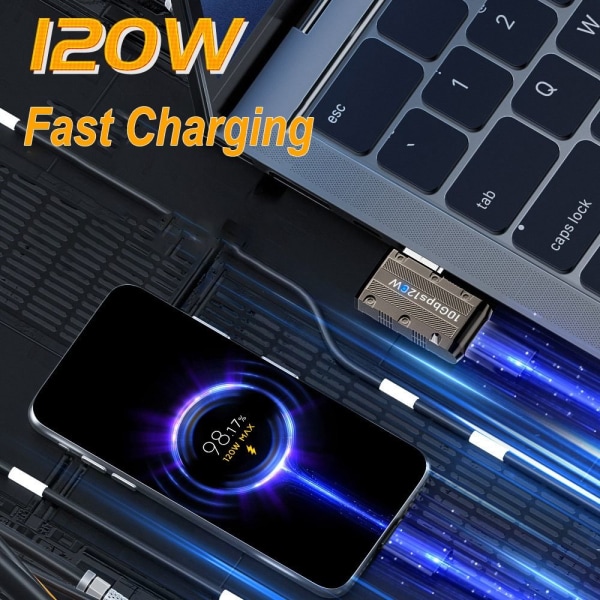 Typ-C 3.1 till USB adapter USB-C-omvandlare 5 5 5
