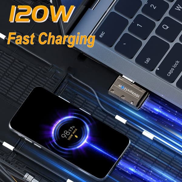 Type-C 3.1 - USB sovitin USB-C Converter 1 1 1