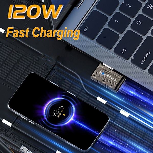 Type-C 3.1 - USB sovitin USB-C Converter 4 4 4