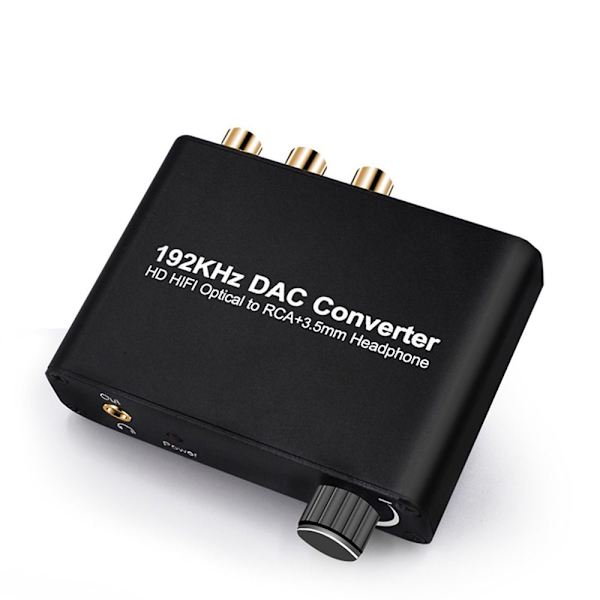 Digital til Analog Audio Converter Koaksial Optisk til Analog