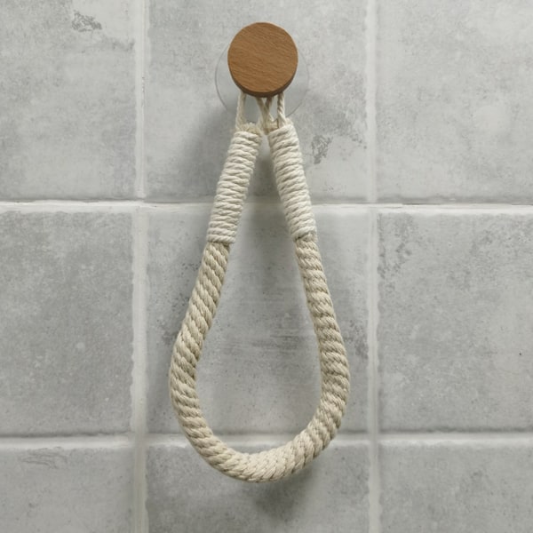 Hampa vävnadshållare BOMULL RUND KROK BOMULL RUND KROK Cotton Round Hook