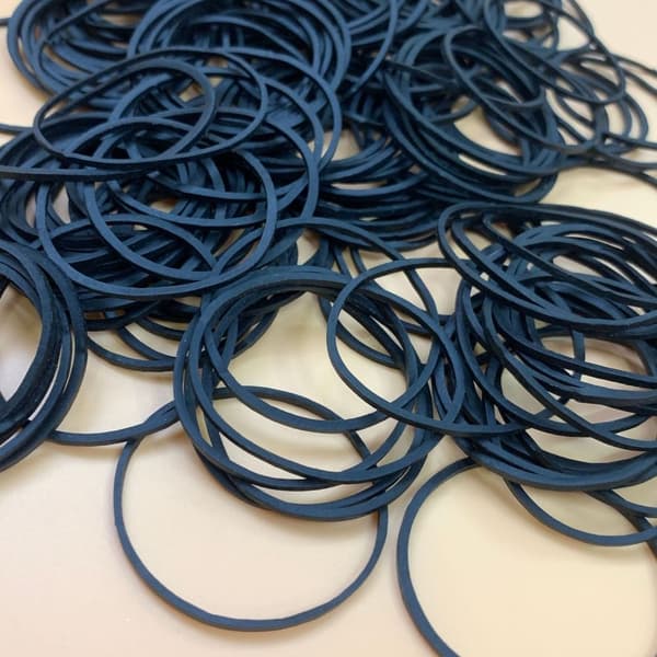 300 stk Gummibånd Elastisk Bånd Myke Elastiske Bånd