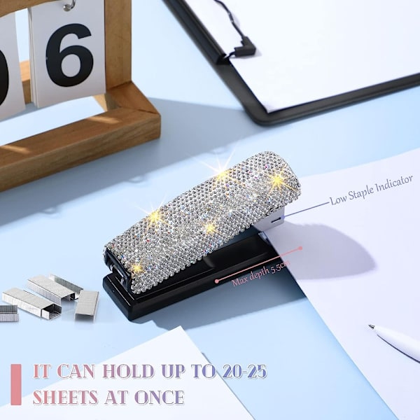 Krystallstifter Rhinestone Stiftemaskin Tilbehør skrivebord