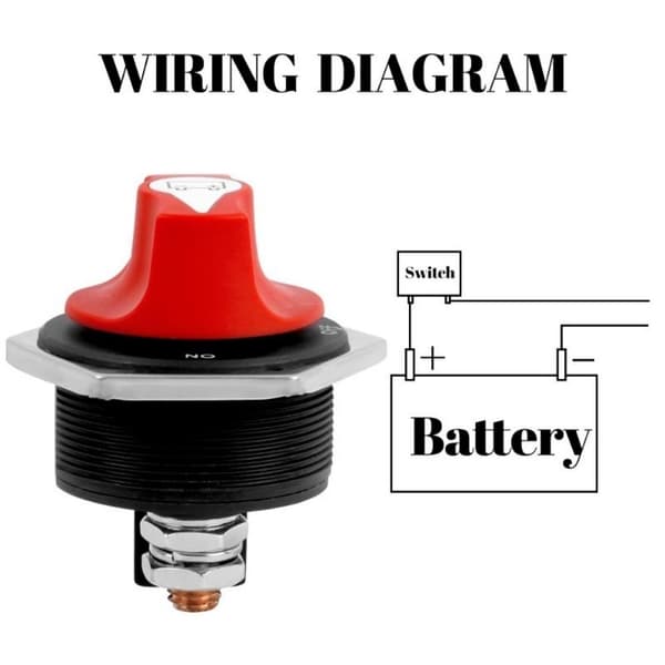 Batteribrytare Isolator Cut Off 100A 100A 100A