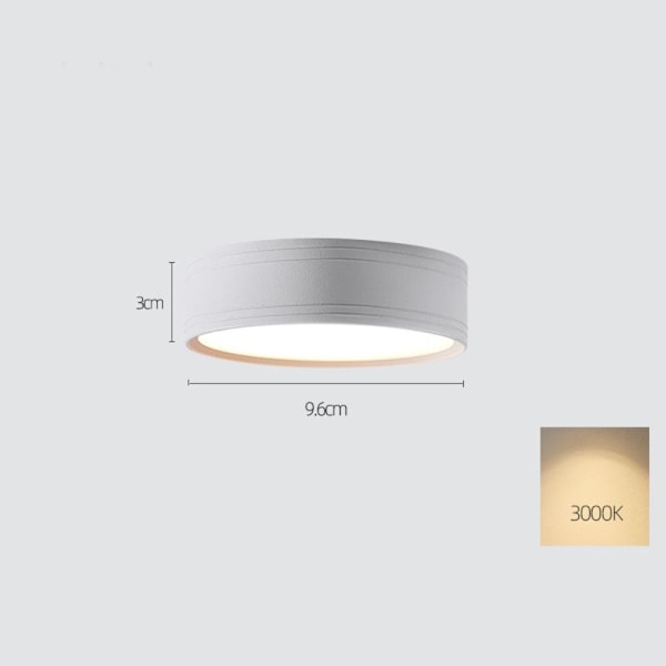 Led Taklampa Led Downlight WHITE-7W WHITE-7W White-7W