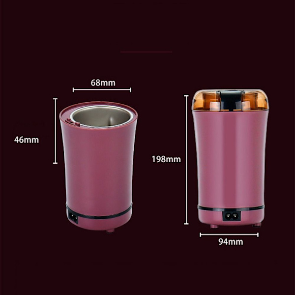 Kaffekvarnar Malkvarnsmaskin SVART EU-KOPPLING black EU Plug