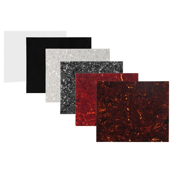 El-guitar dele Guitar bas pickguard SORT SORT Black