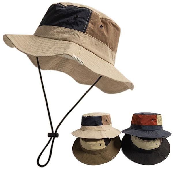 Solbeskyttelse Bucket Hat Fiskerhue SORT black