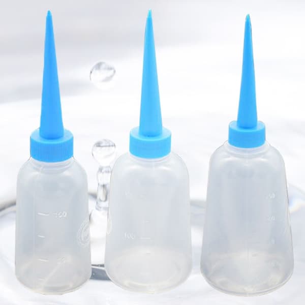 Plast klar spets applikatorflaska 100ML 100ml