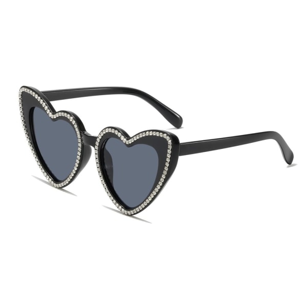 Hjerteformede solbriller Diamond Solbriller C2 C2 C2