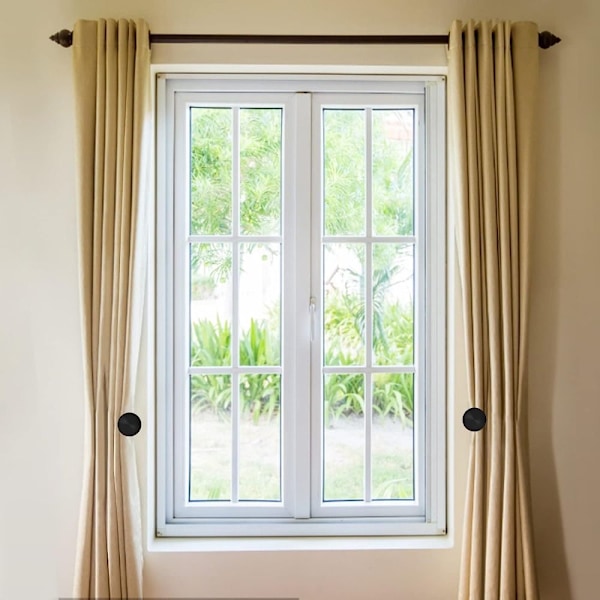 2 stk Gardin Holdbacks Tieback Kroge Kvastholdere