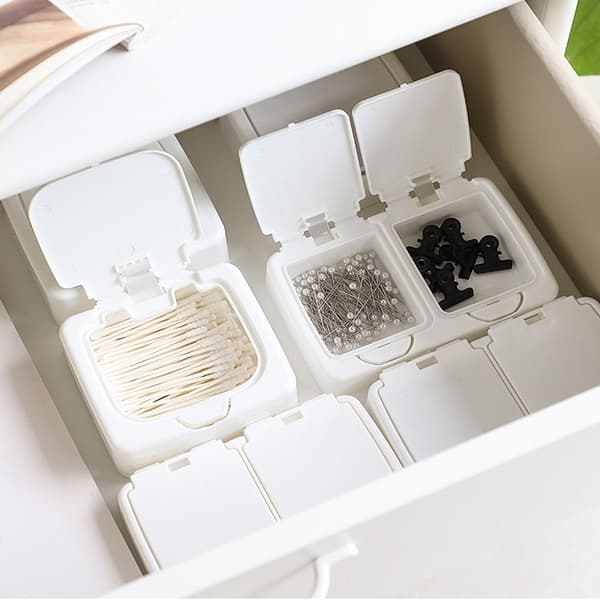 Desktop Organizer bomullspinneholder 03 03 03