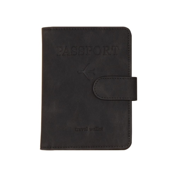RFID Passholder Passport Bag SORT black