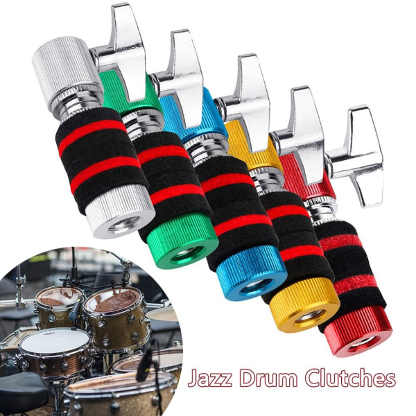 Jazz Drum Clutches Hi-Hat Stand Post SØLV Silver