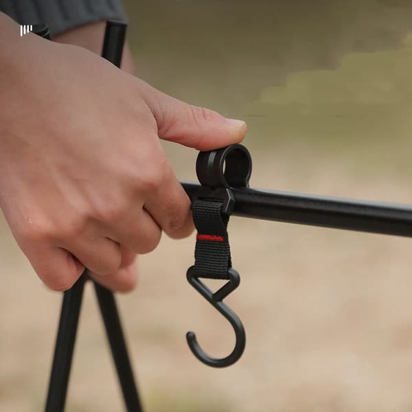 5/10stk Krog Ophængning Campingkrog SORT 5STK 5STK black 5pcs-5pcs