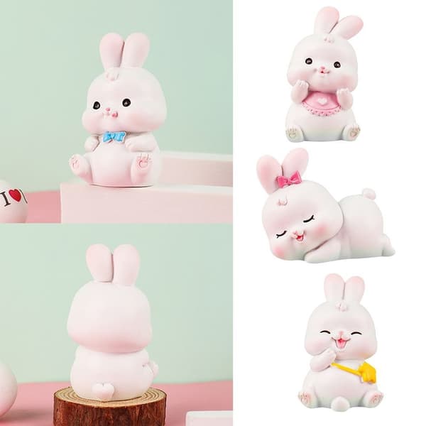 Bunny Car Ornaments Bildekorasjon A A A