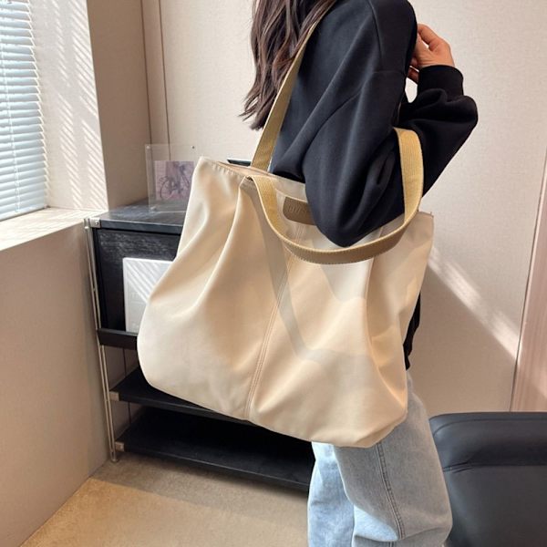 Axelväska Tygväska KHAKI Khaki
