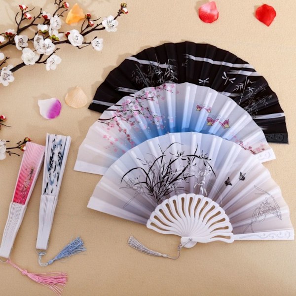 Folding Fan Dance Fans 04 04 04