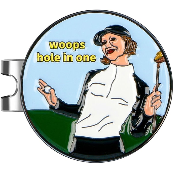 Golfhattklämma Golfbollspositionsmärke STYLE 1 STYLE 1 Style 1